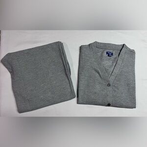 Splendid Women’s  Waffle Cargo Lounge Gray Set NWOT